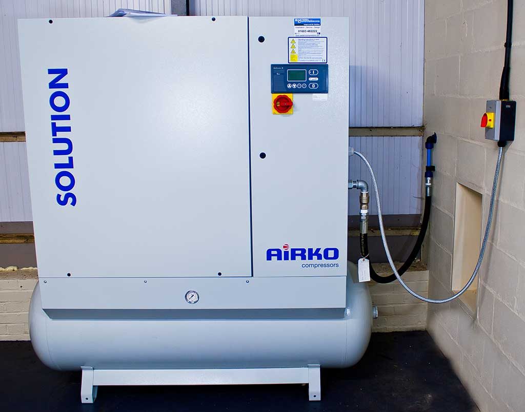 Compressor electrical installation